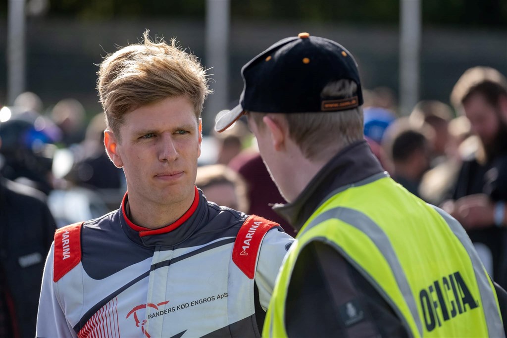 Jacob Mathiassen er klar til at prøve kræfter med OK Oktan 100 Super GT.
(Foto: M.Motorsport)